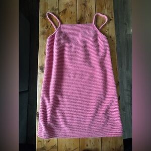 Moon River Textured Pink Knit Top